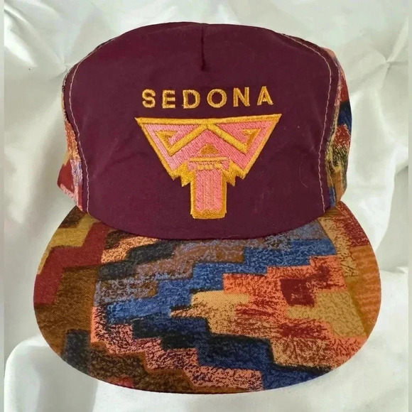 Sport America Other - Vintage 90’s Sedona Arizona Snap back Hat Sport America Made in USA Adjustable